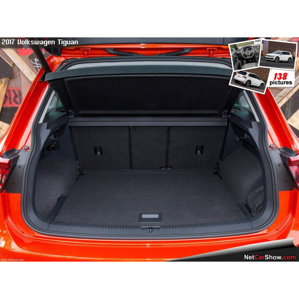 Car rubber trunk mat VOLKSWAGEN TIGUAN II upper floor (2016-...) 231877