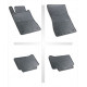 Car rubber floor mats black MERCEDES CLS-class W219 (2004-2011) NEGRO