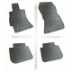 Car rubber floor mats black SUBARU OUTBACK (2009-...) NEGRO