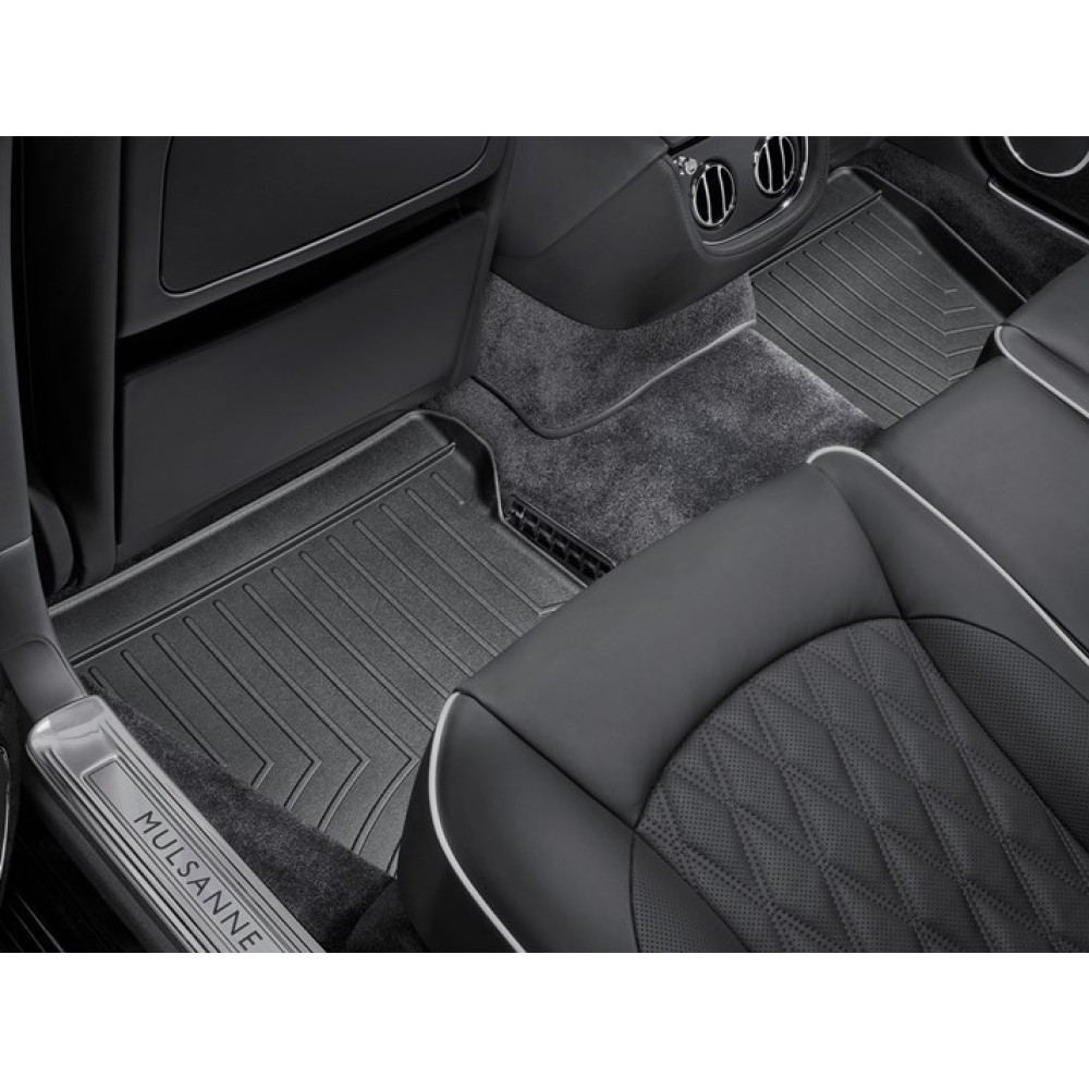 Car floor mats black WEATHERTECH FLOORLINER BENTLEY MULSANNE (2010-2020) 441321-1-2