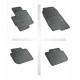Car rubber floor mats black MITSUBISHI COLT (2008-...) NEGRO