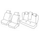 Car seat covers *HARMONY* BMW 5 E61 Touring (2003-2010)