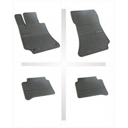 Car rubber floor mats black MB CLS-class W218 (2011-...) NEGRO