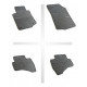Car rubber floor mats black PEUGEOT 107 (2005-...) NEGRO
