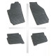Car rubber floor mats black SKODA FABIA I (1999-2007) NEGRO