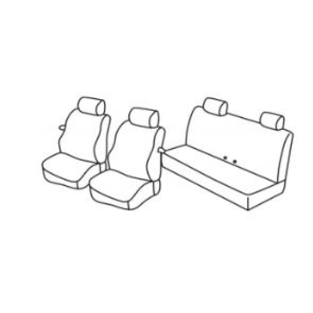 Car seat covers *HARMONY* MINI COOPER (2006-2013)