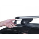 Car roof rack HAPRO CRONOS AERO MITSUBISHI GRANDIS with roof rail (2003-2011)