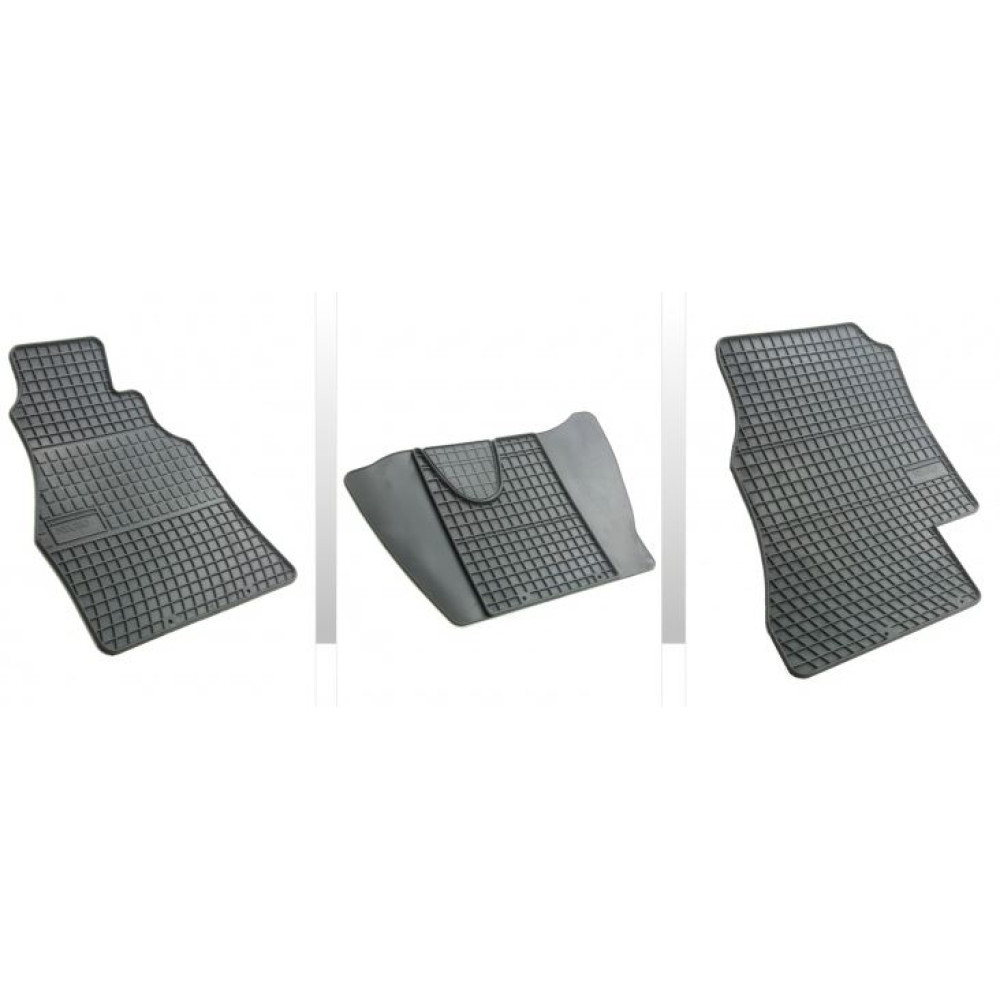Car rubber floor mats black MB SPRINTER (1996-2006) NEGRO
