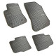 Car rubber floor mats black CITROEN C4 CACTUS (2014-...) NEGRO