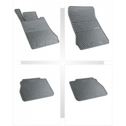 Car rubber floor mats black MB E-class W210 (1995-2002) NEGRO