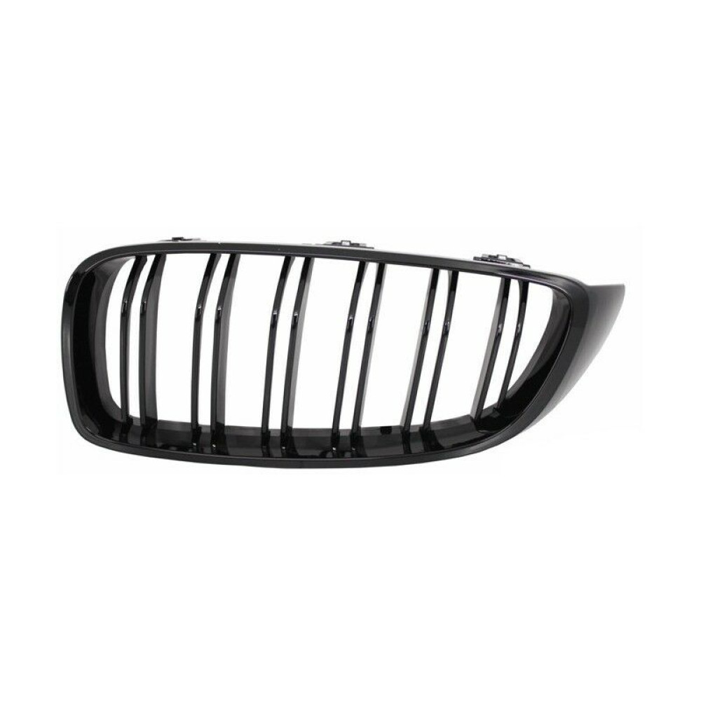 Front grills black gloss BMW 4 F32/F33/F36 Double Stripe M Design Piano Black (2013-...)