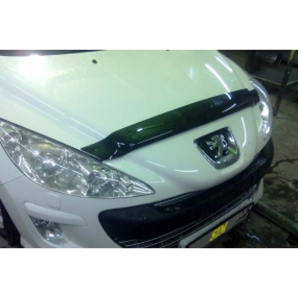 Hood guard black PEUGEOT 308 (2007-2011)  SIM