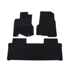 Alfombrillas textiles negras para coche HONDA CR-V (2002-2006) ELEGANT