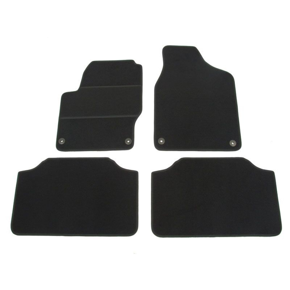 Car textile mats black FORD GALAXY (5s.) (1995-2006) ELEGANT