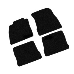 Alfombrillas textiles negras para coche NISSAN NOTE II (2013-...) ECONÓMICAS