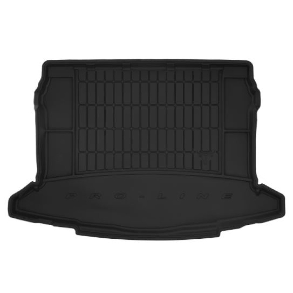 Car rubber trunk mat SKODA KAROQ with spare tire (2017-...) FROGUM