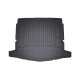 Car rubber trunk mat NISSAN X-TRAIL III bottom floor (5s.)(2014-...) FROGUM