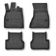 Alfombrillas de goma negras para coche AUDI A7 (2010-2017) 3D FROGUM