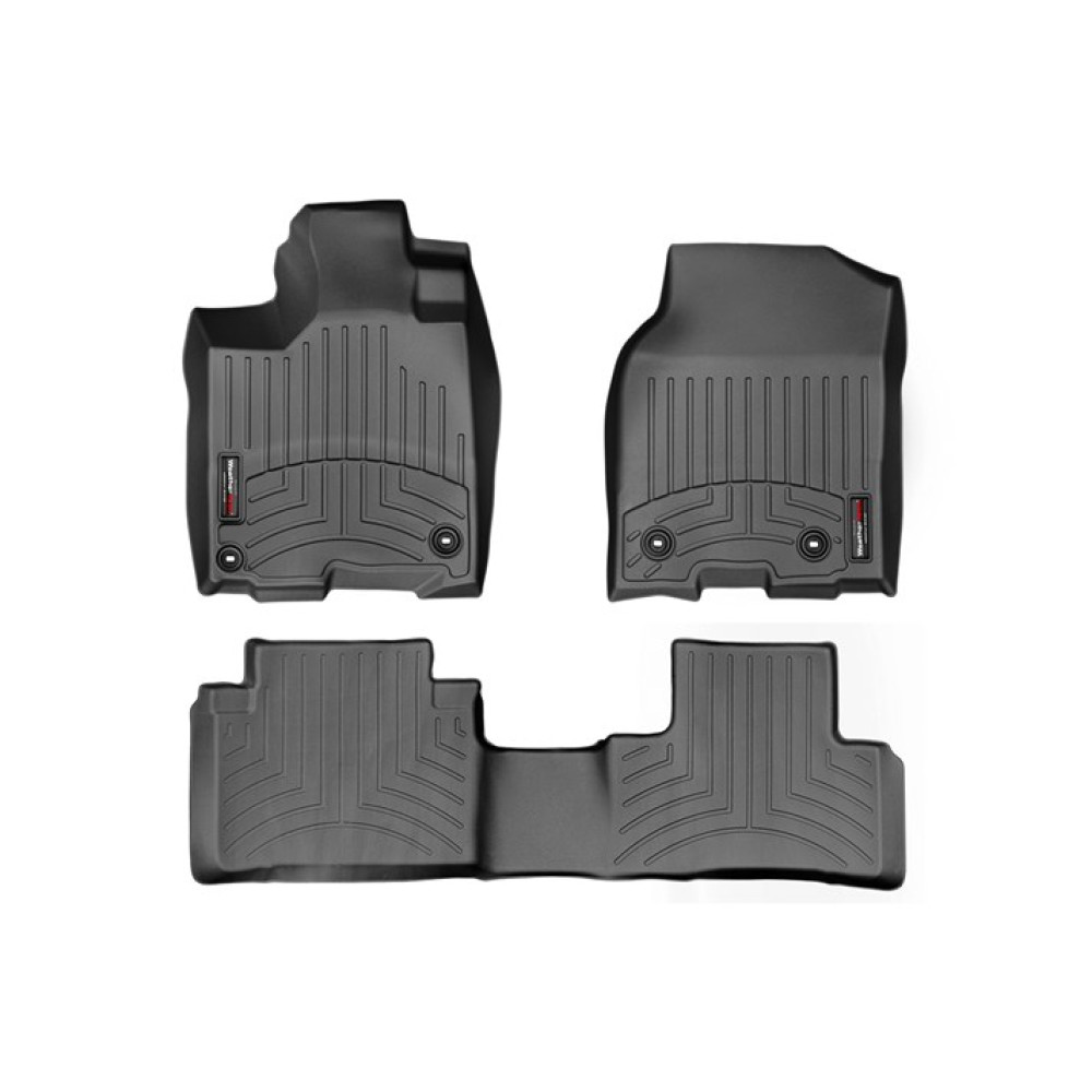 Car floor mats black WEATHERTECH JAGUAR XJ  (2010-...) FLOORLINER
