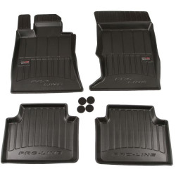 Car rubber floor mats black ALFA ROMEO Giulia 4x4 (2016-...) 3D FROGUM