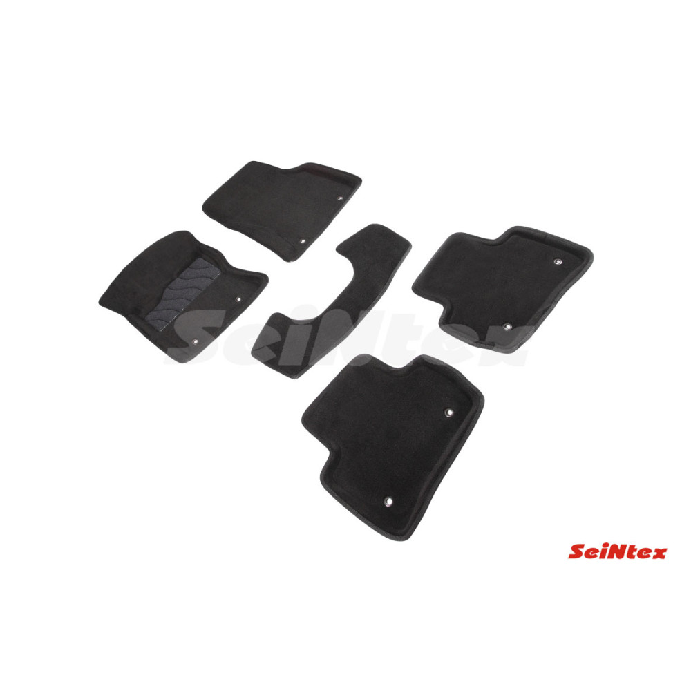 Car textile mats black 3D SEINTEX LAND ROVER RANGE ROVER VELAR (2017-...)