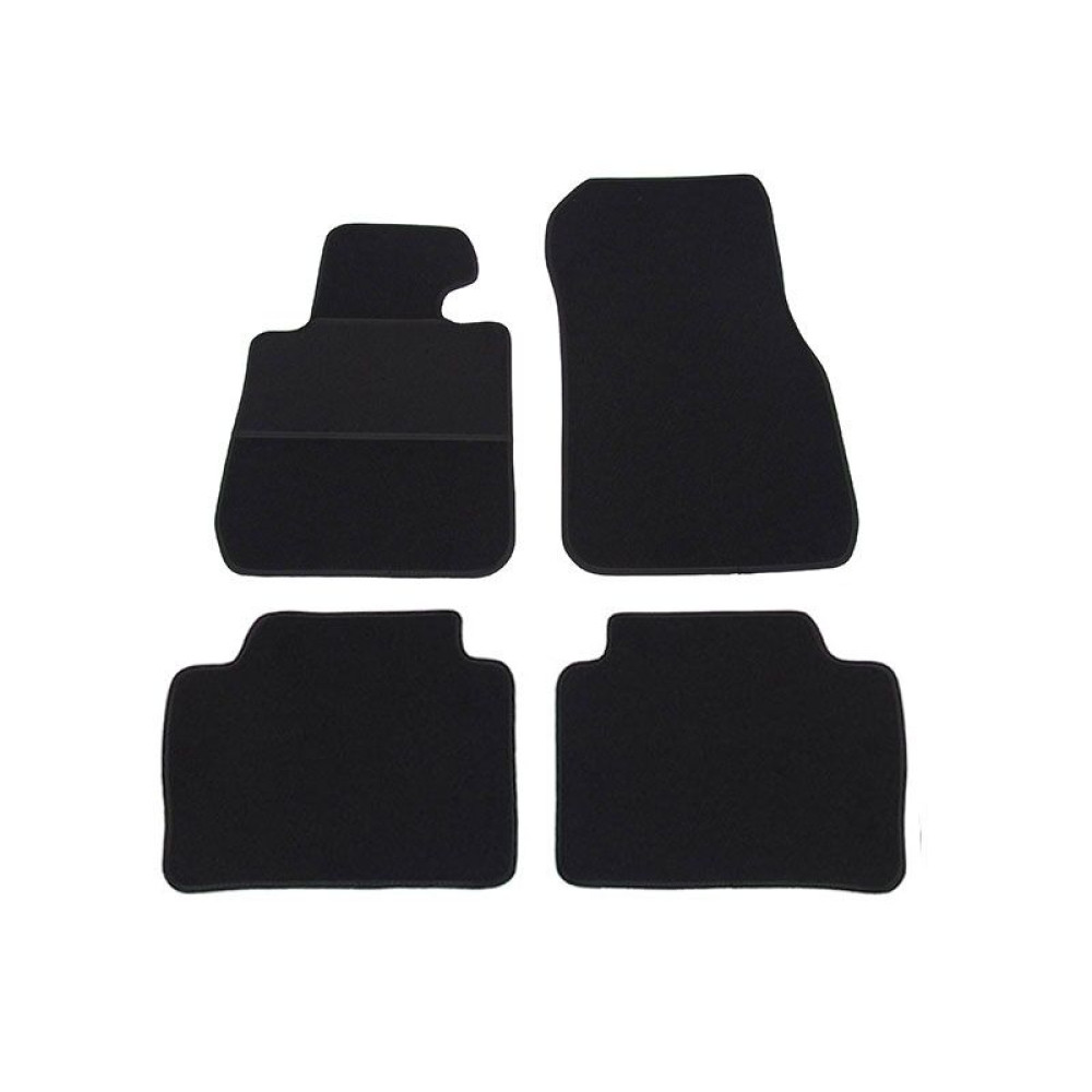 Car textile mats black BMW 3 F30/F31 (2012-2018) ECONOMIC