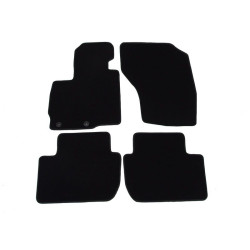 Alfombrillas textiles negras para coche CITROËN C-CROSSER (2007-2013) LUXUS
