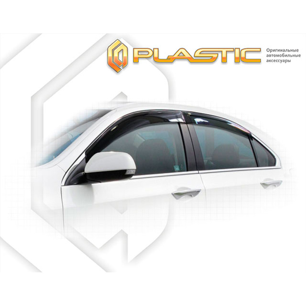 Window deflectors HONDA ACCORD Sedan (2008-2012) CA-PLASTIC