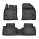 Car rubber floor mats black CHEVROLET CAPTIVA (2006-...) 3D FROGUM