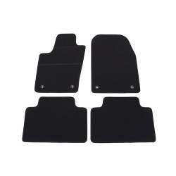 Alfombrillas textiles negras para coche JEEP GRAND CHEROKEE (2013-...) ELEGANT