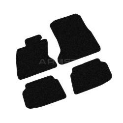 Car textile mats black BMW 7 F01 (2008-2015) ECONOMIC