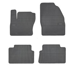 Car rubber floor mats black FORD KUGA (2008-2013) NEGRO