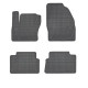 Car rubber floor mats black FORD KUGA (2008-2013) NEGRO