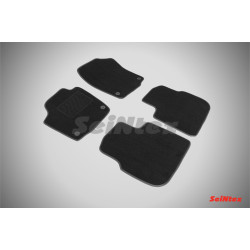 Alfombrillas textiles para coche negras SEINTEX *TFT* SKODA RAPID (2012-...)
