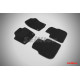 Car textile mats black SEINTEX *TFT* SKODA RAPID (2012-...)