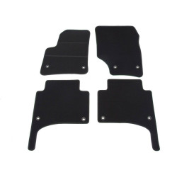 Alfombrillas textiles negras para coche PORSCHE CAYENNE (2002-2010) ECONÓMICAS