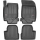 Car rubber floor mats black PEUGEOT 208 II (2019-...) 3D FROGUM