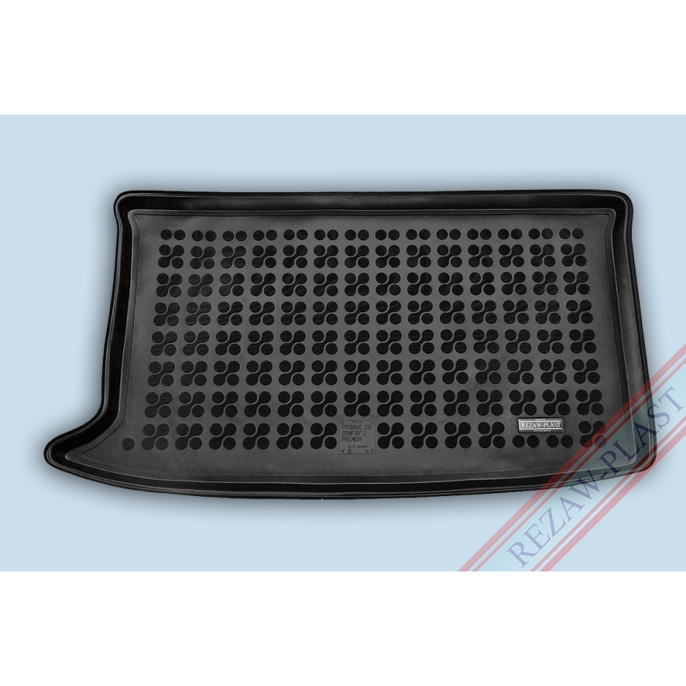 Car rubber trunk mat HYUNDAI i20 Premium/Comfort upper floor (2014-...) 230635