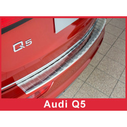 Almohadilla de parachoques trasera cromada AUDI Q5 (2008-2016) 2/35729