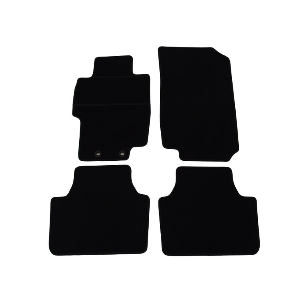 Car textile mats black HONDA ACCORD (2003-2007) ELEGANT