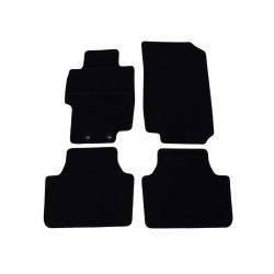 Car textile mats black HONDA ACCORD (2003-2007) ELEGANT