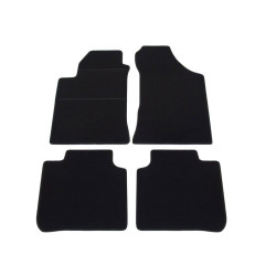 Alfombrillas textiles negras para coche KIA CERATO (2004-2007) ELEGANT