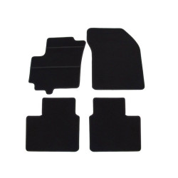 Alfombrillas textiles negras para coche FIAT SEDICI (2006-2014) ECONÓMICAS