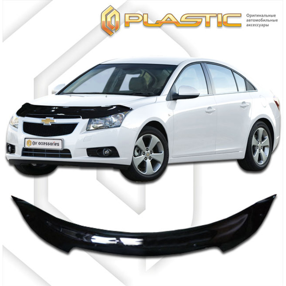 Hood guard black CHEVROLET CRUZE (2009-...) CA-PLASTIC