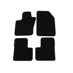 Alfombrillas textiles negras para coche FIAT 500X (2014-...) ELEGANT