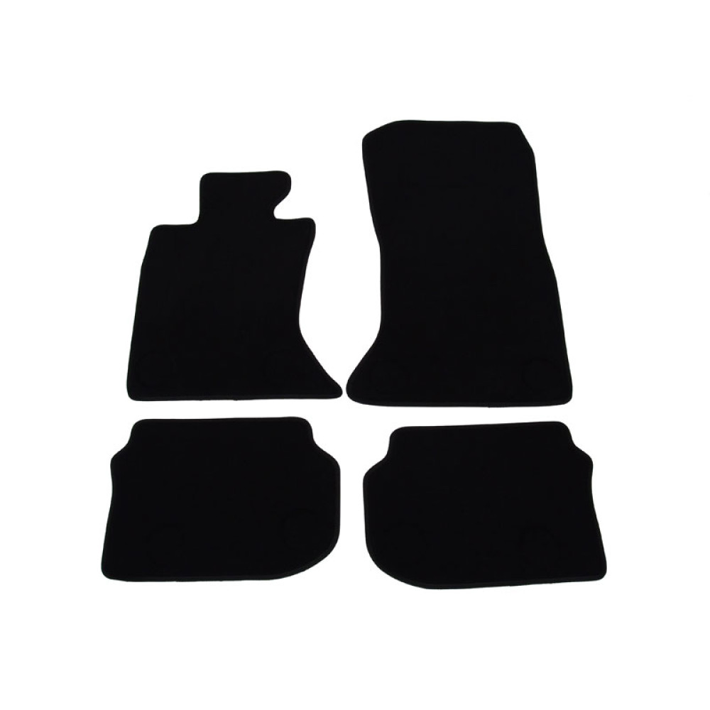 Car textile mats black BMW 5 F10/F11 xDrive (2010-2014) LUXUS