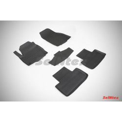 Alfombrillas de goma para coche negras SEINTEX *BORT* LAND ROVER RANGE ROVER EVOQUE (2011-...)