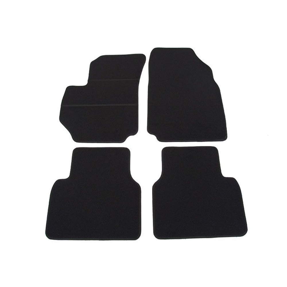 Car textile mats black FIAT CROMA II (2005-2010) ECONOMIC