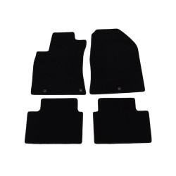 Alfombrillas textiles negras para coche HYUNDAI i30 III (2017-...) LUXUS