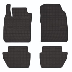 Alfombrillas de goma para coche color negro FORD ECOSPORT II (2017-...) NEGRO